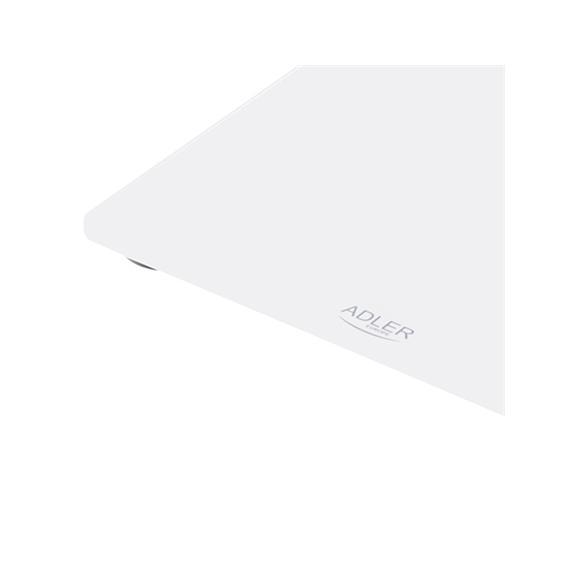 Adler Bathroom scale AD 8157w Maximum weight (capacity) 150 kg, Accuracy 100 g, Body Mass Index (BMI) measuring, White
