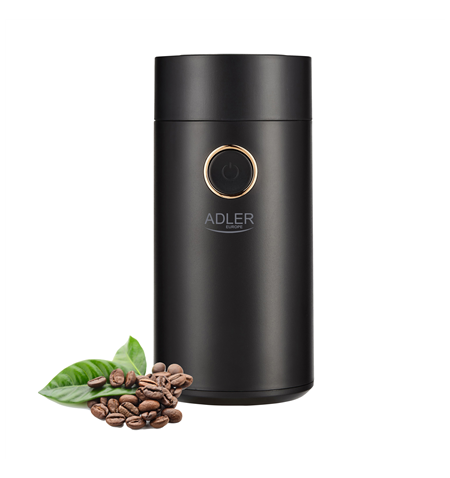 Adler Coffee Mill AD 4446bg 150 W, Coffee beans capacity 75 g, Black