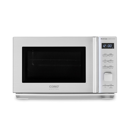 Caso Microwave Oven with Grill MG 20 Cube Free standing, 800 W, Grill, Silver