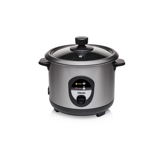 Tristar Rice cooker RK-6126 400 W, 1 L, Grey