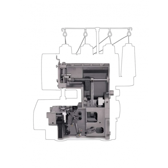 Singer HD0405 siuvimo mašina, elektrinė, sidabrinė
