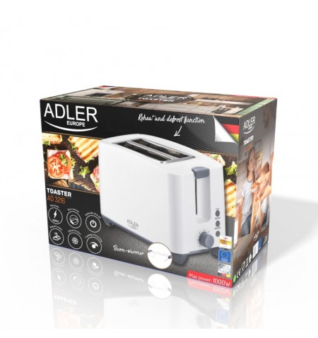 Toaster  Adler AD 3216 750W