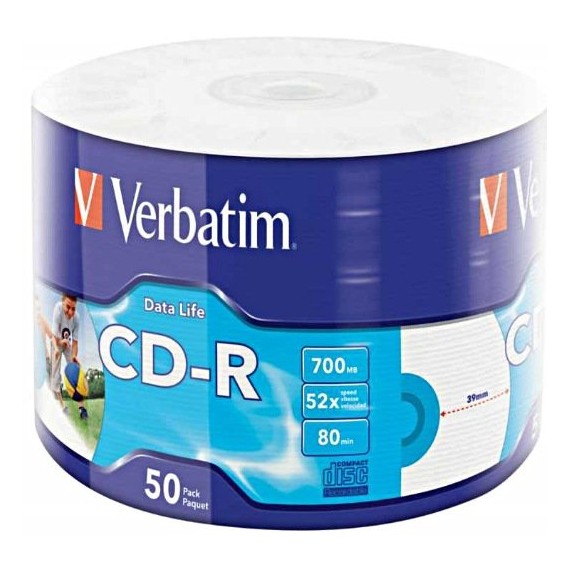 Verbatim 50x CD-R Printable 700 MB 50 vnt