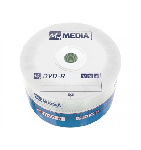 My Media 43788 neįrašytas DVD diskas 4,7 GB DVD-R 50 vnt