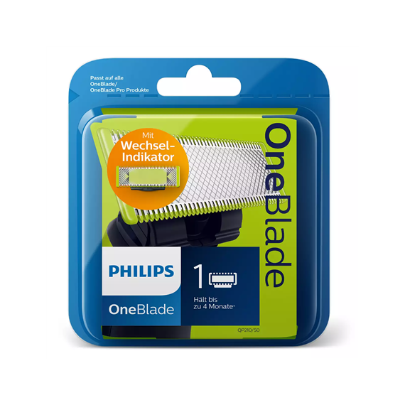 Philips Shaver replaceble blade QP210/50 Number of shaver heads/blades 1, Green/Black