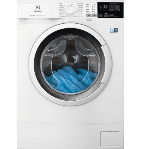 Electrolux PerfectCare 600 EW6SN406WP skalbimo mašina Pakraunama per priekį 6 kg 1000 RPM Balta