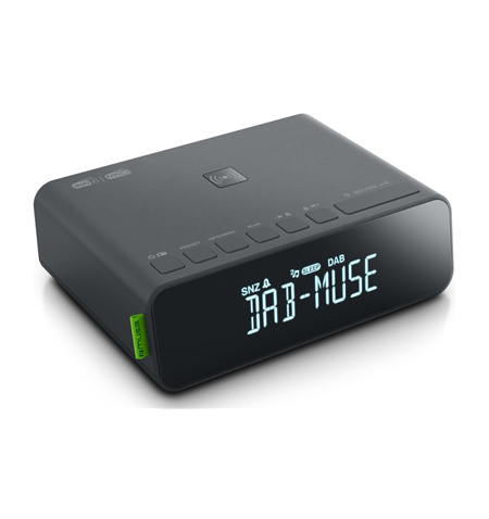 Muse DAB+/FM RDS Radio M-175 DBI Alarm function, AUX in, Black