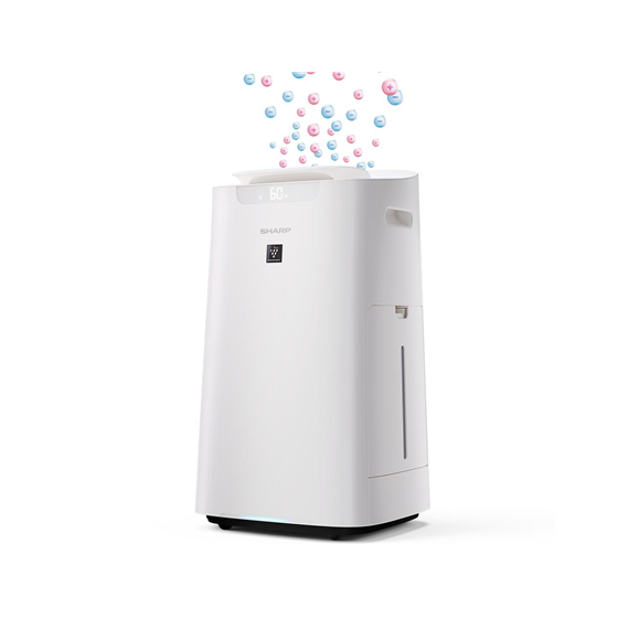 Sharp Air Purifier with humidifying function UA-KIL60E-W 5.5-61 W, Suitable for rooms up to 50 m², White