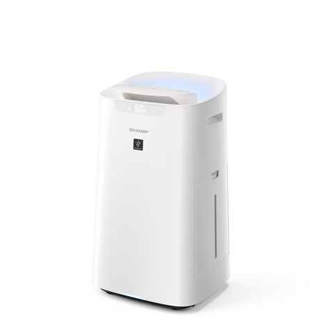 Sharp Air Purifier with humidifying function UA-KIL80E-W 6.4-103 W, Suitable for rooms up to 62 m², White