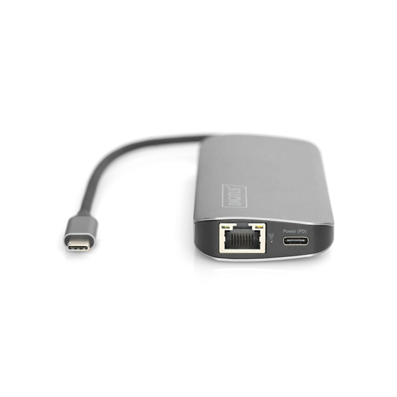 Digitus USB-C Universal Docking Station, 8 Port