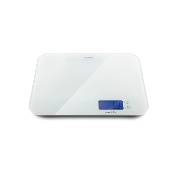 Caso Designer kitchen scales LX 20 03294 Maximum weight (capacity) 20 kg, Graduation 5 g, White