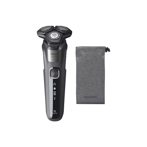 Philips Electric Shaver  S5587/10 Series 5000 Operating time (max) 60 min, Wet & Dry, Lithium Ion, Carbon Grey