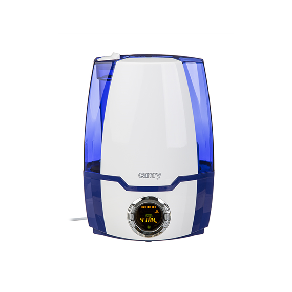 Humidifier Camry CR 7952 White/Blue, Type Ultrasonic, 32 W, Humidification capacity 320 ml/hr, Water tank capacity 5.2 L, Suitab