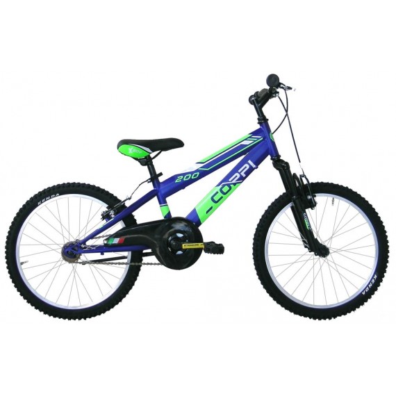 BICYCLE 20  JUNIOR MAN HELLO 2/BLUE/GREEN 8001446125595 COPPI