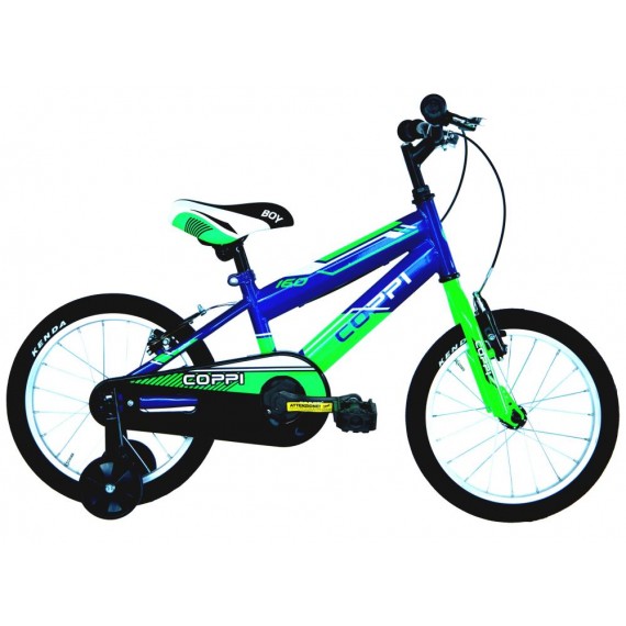 BICYCLE 16  JUNIOR MAN ARGO/BLUE/GREEN 8001446122631 COPPI