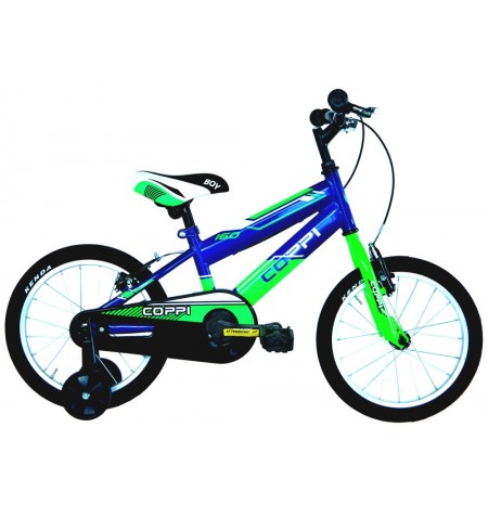 BICYCLE 16  JUNIOR MAN ARGO/BLUE/GREEN 8001446122631 COPPI