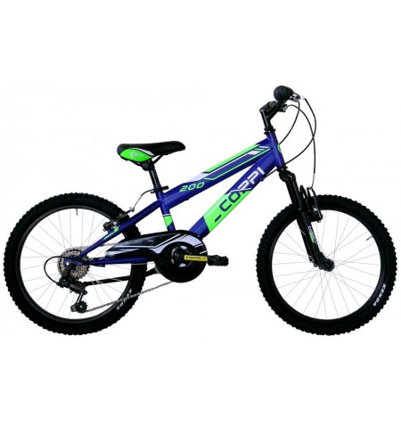 BICYCLE 20  JUNIOR MAN HELLO/BLUE/GREEN 8001446118870 COPPI