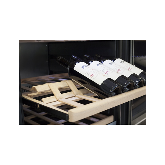 Caso Wine cooler WineSafe 192 Energy efficiency class G, Free standing, Bottles capacity Up to 192 bottles, Cooling type Compres