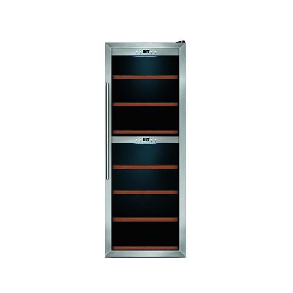 Caso Wine cooler WineComfort 126 Energy efficiency class G, Free standing, Bottles capacity Up to 126 bottles, Cooling type Comp