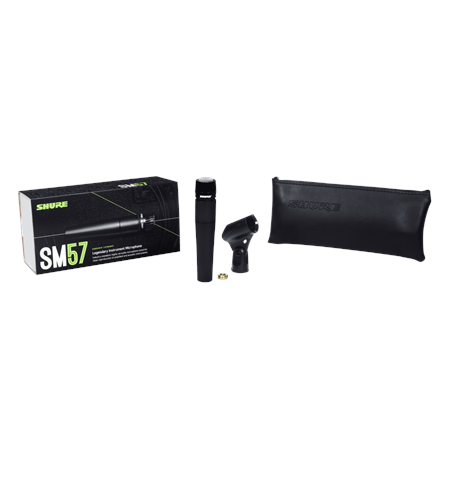Shure Instrument Microphone SM57-LCE Black
