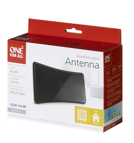 ONE For ALL 42 dB, Indoor Antenna