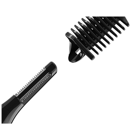 Carrera Trimmer No. 524 Hair Cosmetic Trimmer, Wet & Dry, Step precise 0,4 mm, Cutting length 0.4 mm, eyebrow trimming attachmen