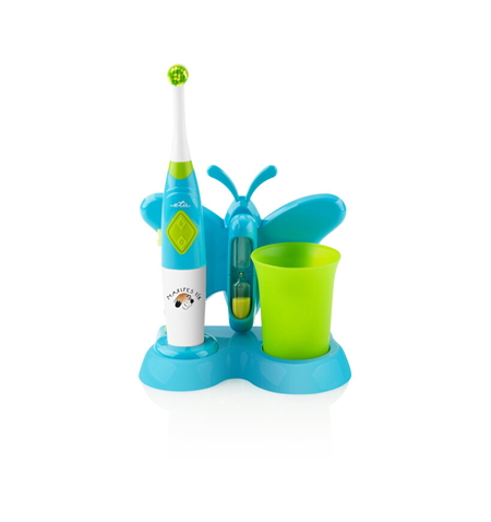 ETA Toothbrush with water cup and holder Sonetic  ETA129490080 Battery operated, For kids, Number of brush heads included 2, Blu
