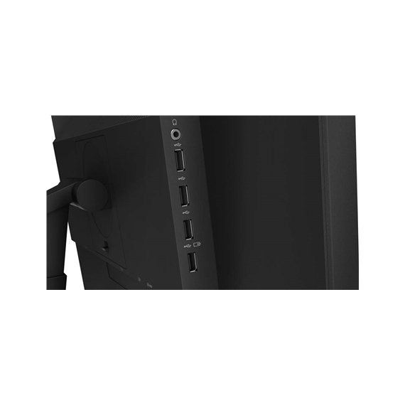 Lenovo ThinkVision T27p-10 27 , IPS, 4K, 3840x2160 pixels, 16:9, 4 ms, 350 cd/m², Black, 1 x HDMI, 1 x DP, 4 x USB 3.1 Gen1, 1 