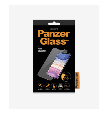 PanzerGlass Apple, iPhone XR/11, Hybrid glass, Transparent, Screen Protector