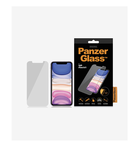 PanzerGlass Apple, iPhone XR/11, Hybrid glass, Transparent, Screen Protector