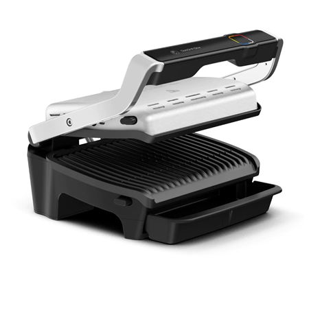 TEFAL Grill GC750D30 OptiGrill Elite Contact grill, 2000 W, Stainless steel