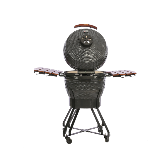 TunaBone Kamado Pro 22 grill Size M, Dark grey