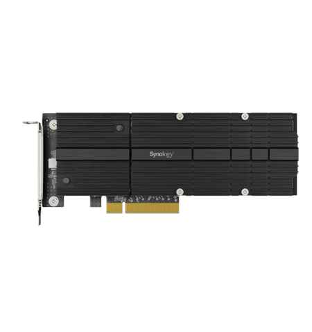 Synology M2D20 Dual-slot M.2 NCMe PCIe SSD adapter card for cashe acceleration GT/s, PCIe 3.0 x8