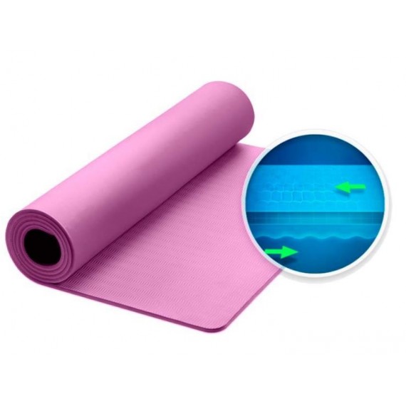 Yoga mat Yunmai YMYG-T603 pink