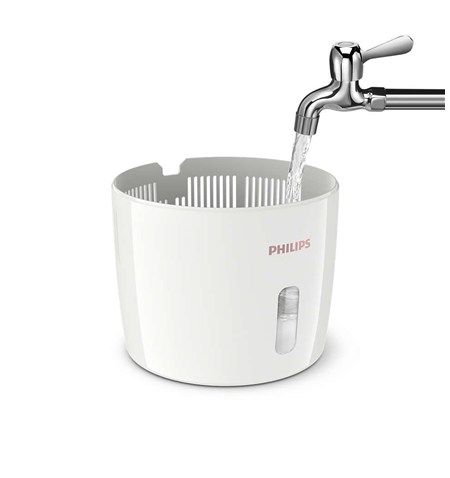 Philips HU2716/10 Humidifier, 17 W, Water tank capacity 2 L, Suitable for rooms up to 32 m², NanoCloud evaporation, Humidificat
