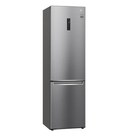 LG Refrigerator GBB62PZFGN Energy efficiency class D, Free standing, Combi, Height 203 cm, No Frost system, Fridge net capacity 