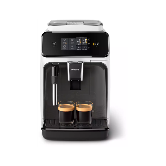 Philips Espresso Coffee maker Series 1200 EP1223/00	 Pump pressure 15 bar, Built-in milk frother, Fully automatic, 1500 W, White