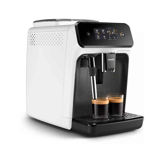 Philips Espresso Coffee maker Series 1200 EP1223/00	 Pump pressure 15 bar, Built-in milk frother, Fully automatic, 1500 W, White