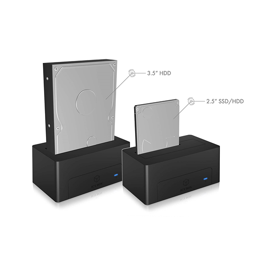 Raidsonic Icy Box IB-1121-C31 DockingStation for 1x HDD/SSD with USB 3.1 (Gen 2) Type-C