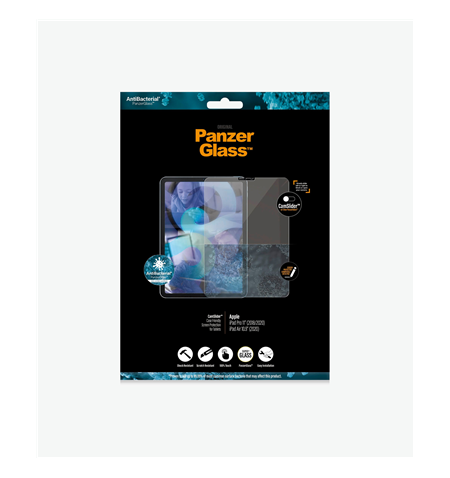 PanzerGlass CamSlider Apple, iPad Pro (2018/2020/2021) & iPad Air (2020), Tempered glass, Clear, Screen protector, 11 