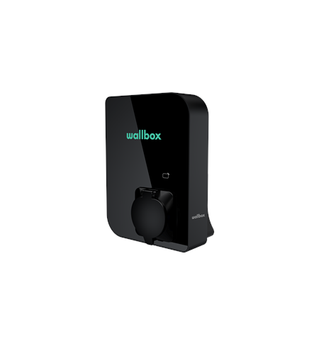 Wallbox Copper SB Electric Vehicle charger,  Type 2 Socket, 22kW, Black