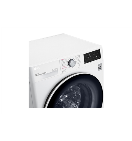 LG Washing Mashine F4DV328S0U Energy efficiency class B, Front loading, Washing capacity 8 kg, 1400 RPM, Depth 56.5 cm, Width 60