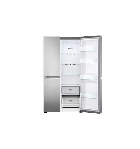 LG Refrigerator GSBV70PZTM Energy efficiency class F, Free standing, Side by side, Height 179 cm, No Frost system, Fridge net ca