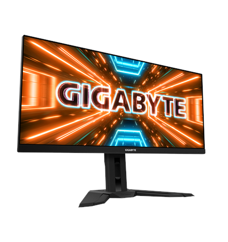 Gigabyte Gaming Monitor M34WQ-EK 34 , IPS, WQHD, 3440 x 1440, 21:9, 1 ms, 400 cd/m², HDMI ports quantity 2, 144 Hz