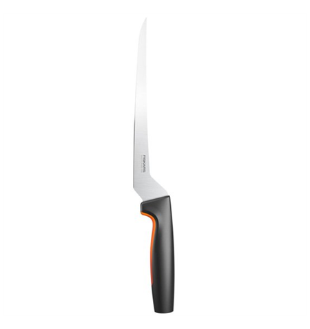 Fiskars FF Filleting Knife 1057540 Fillet knife, Black/Orange, 1 pc(s), Dishwasher proof, 21.6 cm