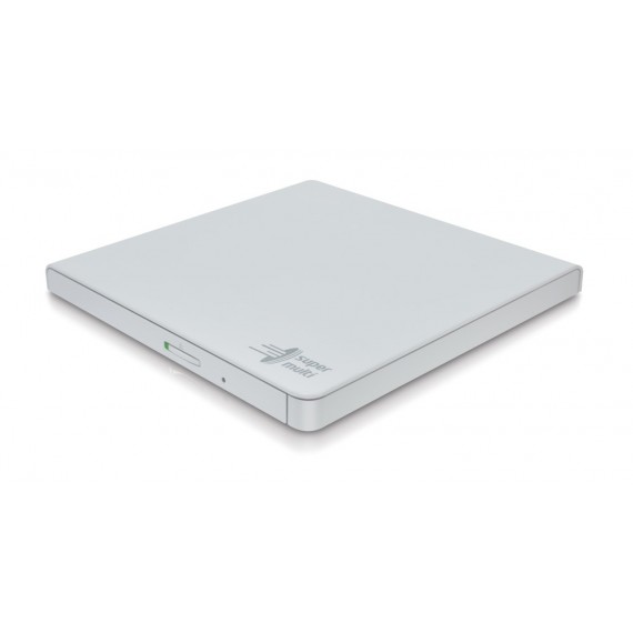 Hitachi-LG Slim Portable DVD-Writer optiniu disku įrenginys DVD±RW Balta