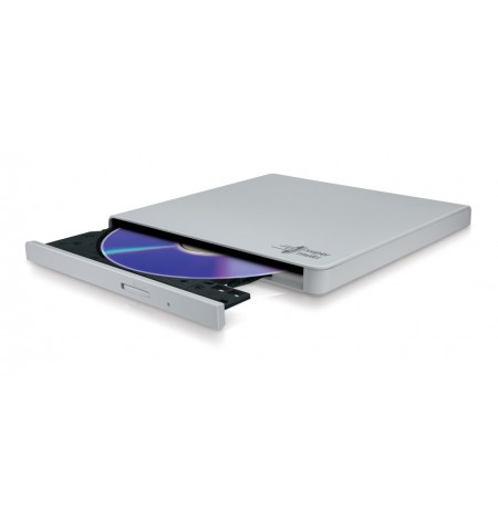 Hitachi-LG Slim Portable DVD-Writer optiniu disku įrenginys DVD±RW Balta