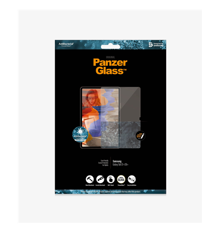PanzerGlass Screen Protector, 12.4 ,  Galaxy Tab S7+/S8+, Case Friendly