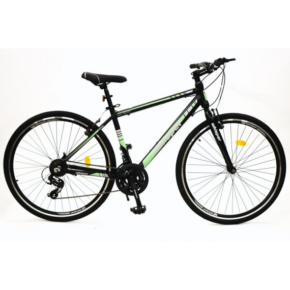 BICYCLE 28  MTB WX300 BK/GREEN/GRAY 8681933421425 WHISPER