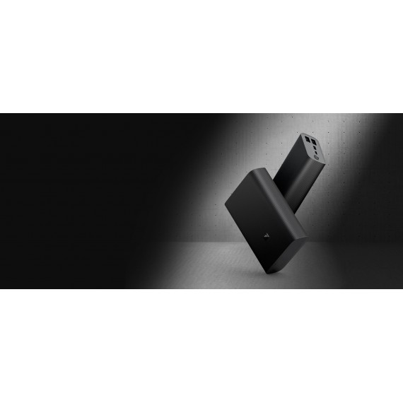 Xiaomi Mi Power Bank 3 Ultra Compact nešiojamasis įkroviklis Ličio polimeras (LiPo) 10000 mAh Juoda